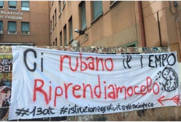 ANCHE GLI STUDENTI DEL BIANCHINI SCIOPERANO CONTRO L&#039;ALTERNANZA SCUOLA LAVORO