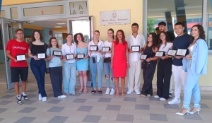 CERIMONIA DI PREMIAZIONE DELLE ECCELENZE ALL&#039;ITS A. BIANCHINI